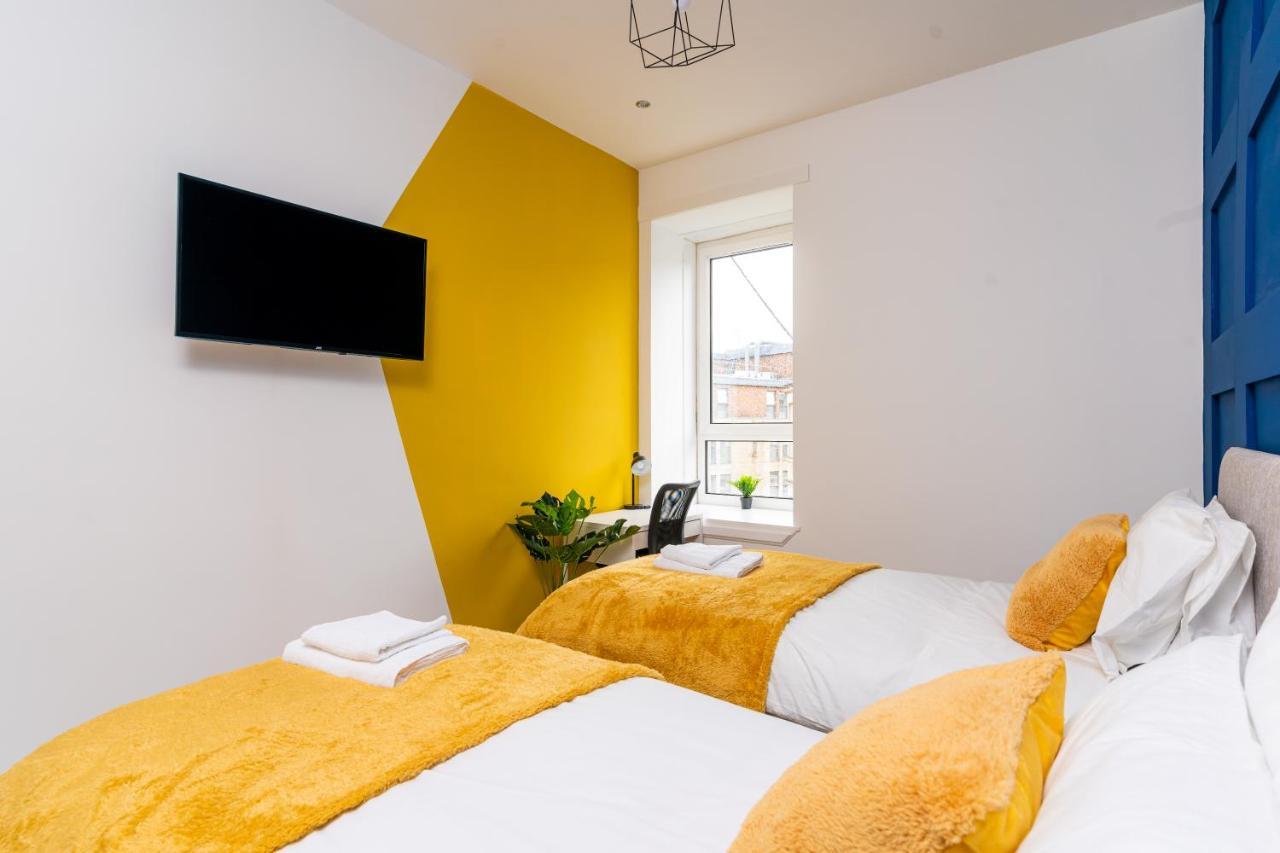 Cheerful 2 Bedroom Homely Apartment, Sleeps 6 Guest Comfy, 3X Double Bed, Parking, Free Wifi, Suitable For Business, Leisure Guest,Glasgow, Glasgow West End, Near City Centre Екстериор снимка