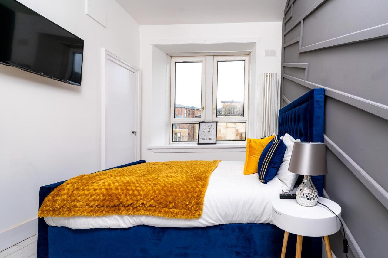 Cheerful 2 Bedroom Homely Apartment, Sleeps 6 Guest Comfy, 3X Double Bed, Parking, Free Wifi, Suitable For Business, Leisure Guest,Glasgow, Glasgow West End, Near City Centre Екстериор снимка